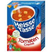 Heisse Tasse ´Tomaten-Creme´ mit Croutons0,15L Heisse Tasse ´Tomaten-Creme´ mit Croutons0,15L