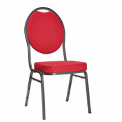 Polsterstuhl Stoff rot Antik / Si 1ST Polsterstuhl Stoff rot Antik / Si 1ST
