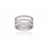 Ring Siena Tre mit weißen Zirkonia Ring Siena Tre mit weißen Zirkonia